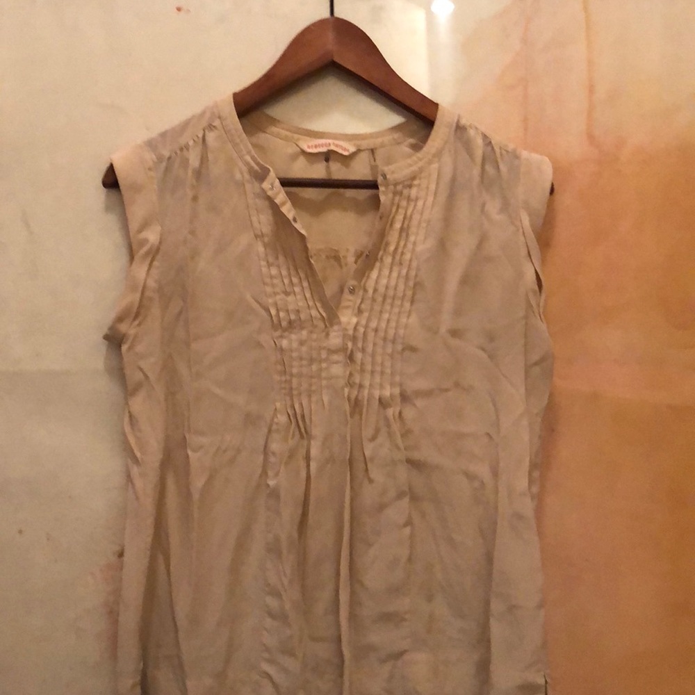 Cream Rebecca Taylor blouse
